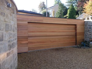 wood effect garage Bath