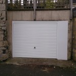 Bath steel garage door